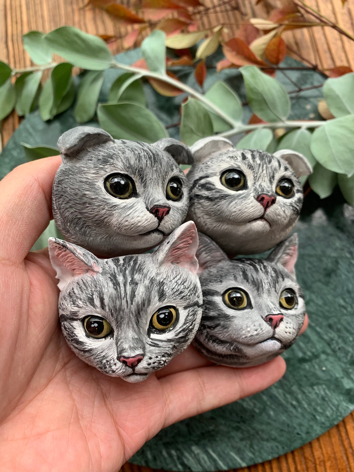 Cat Car AC Vent Clip Plaster Diffuser
