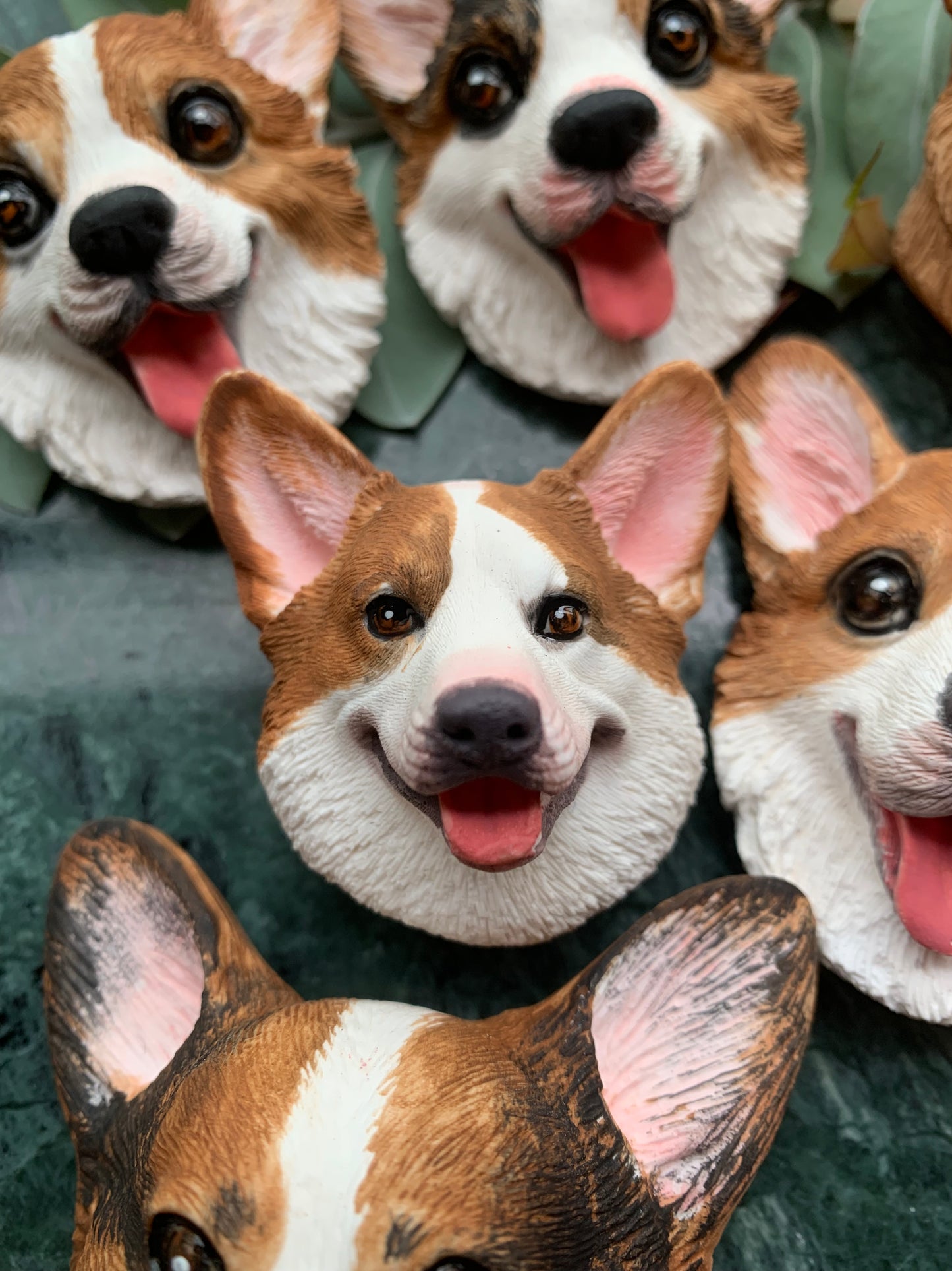 Corgi Portrait Car AC Vent Clip Plaster Diffuser