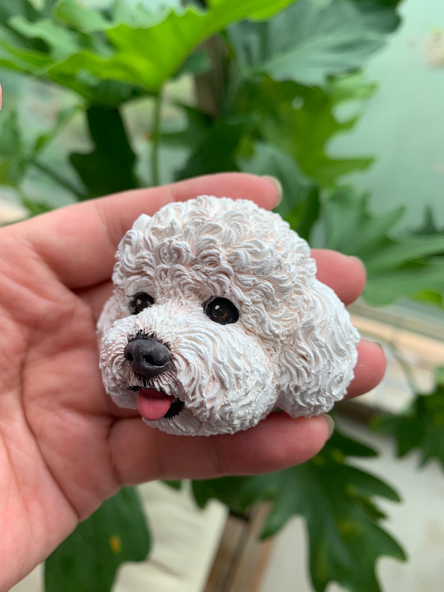 Poodle Goldendoodle Cavapoo Portrait Car AC Vent Clip Plaster Diffuser