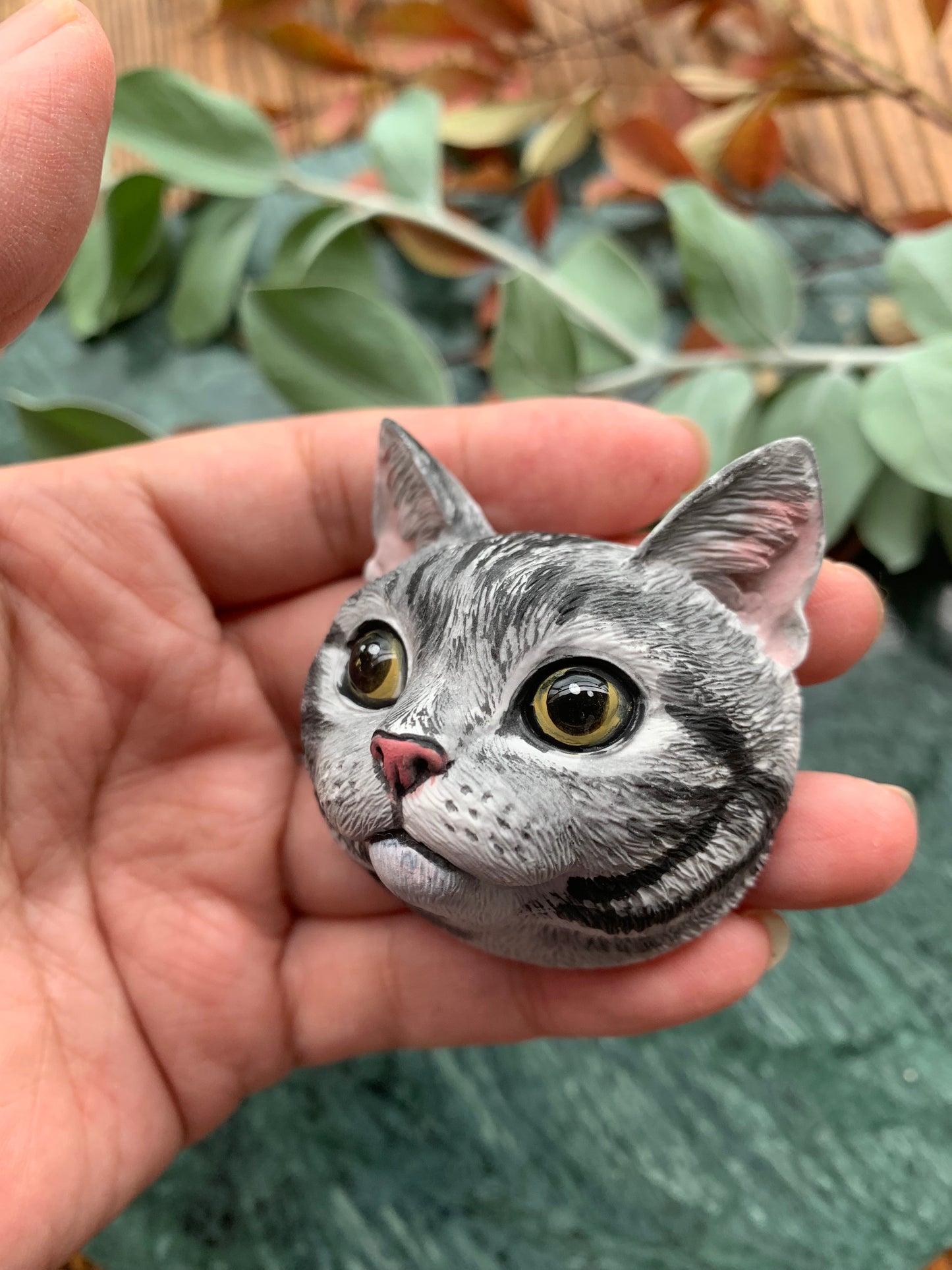 Cat Car AC Vent Clip Plaster Diffuser