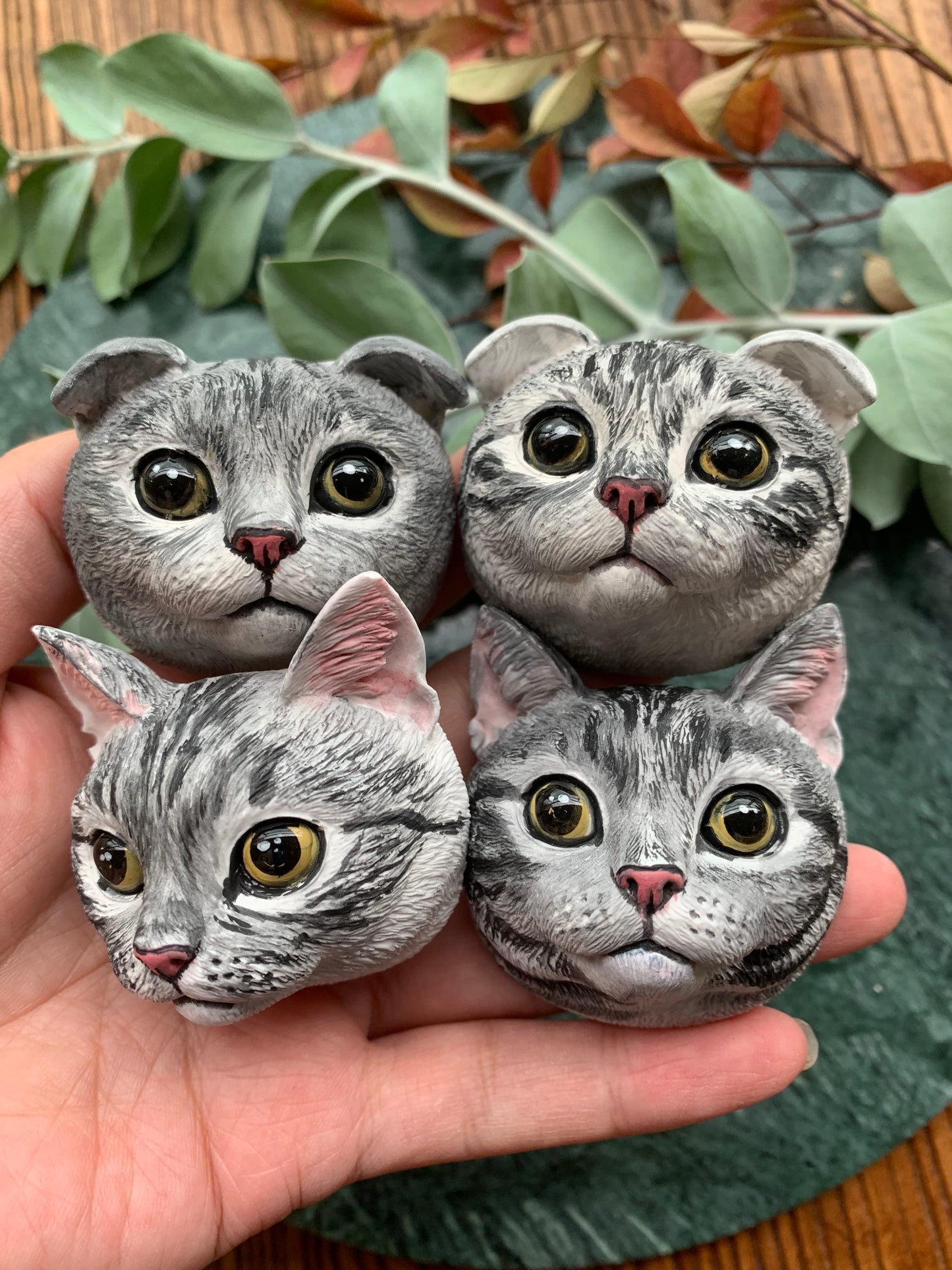 Cat Car AC Vent Clip Plaster Diffuser