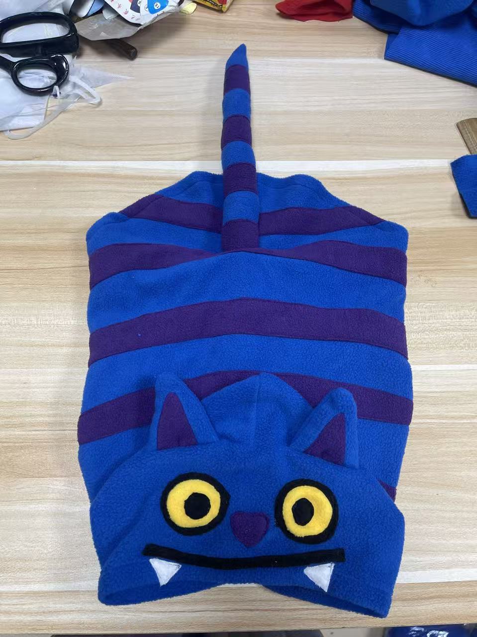 Cheshire Cat Derpy Tiger Pet Costume