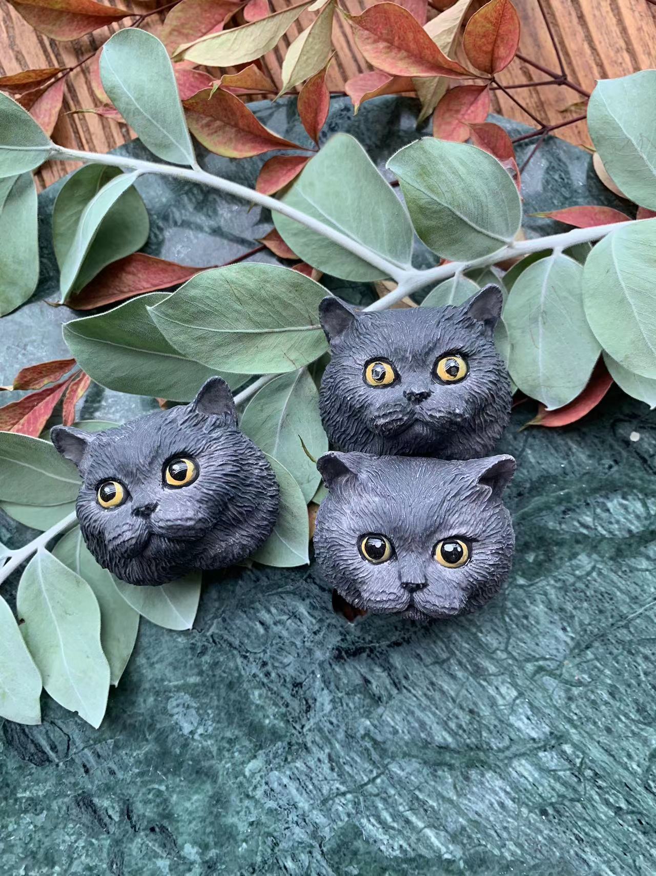 Cat Car AC Vent Clip Plaster Diffuser