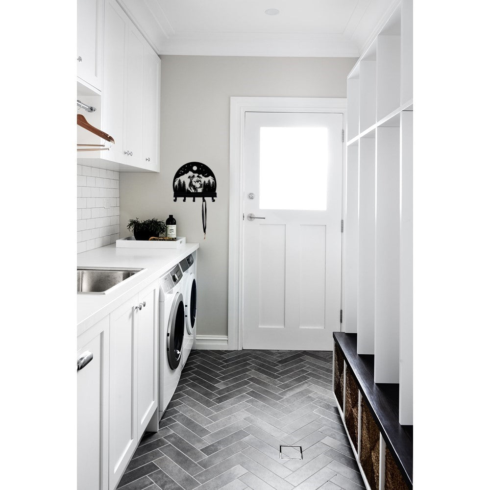 American Pit Bull Wall Hook with Shelf