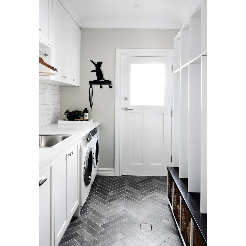 Cat Wall Hook with Shelf