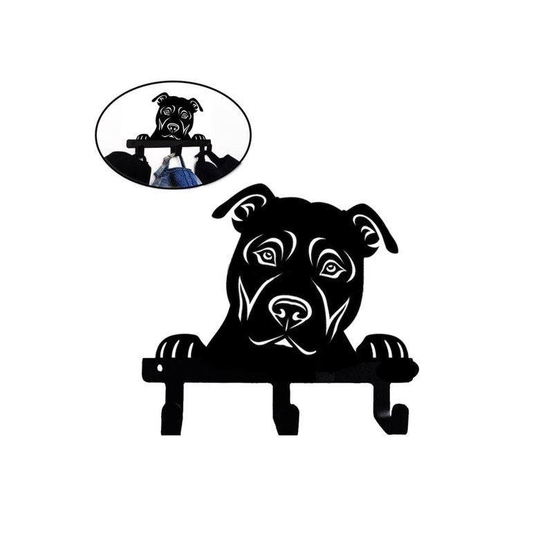 Pitbull American Pit Bull Terrier Rescue Dog Wall Hook