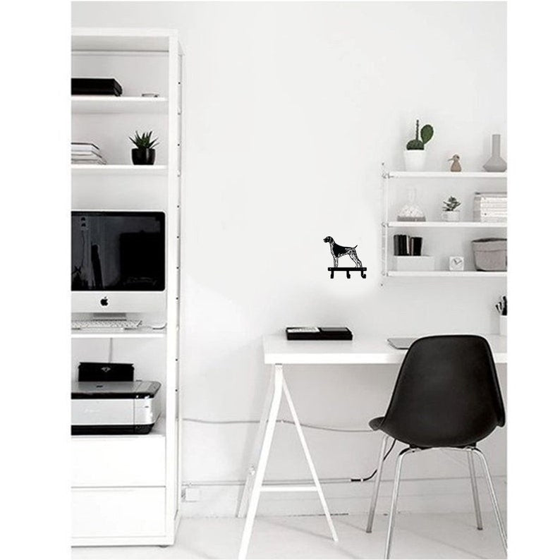 German Shorthaired Pointer Longhaired Dalmatian Wall Hook