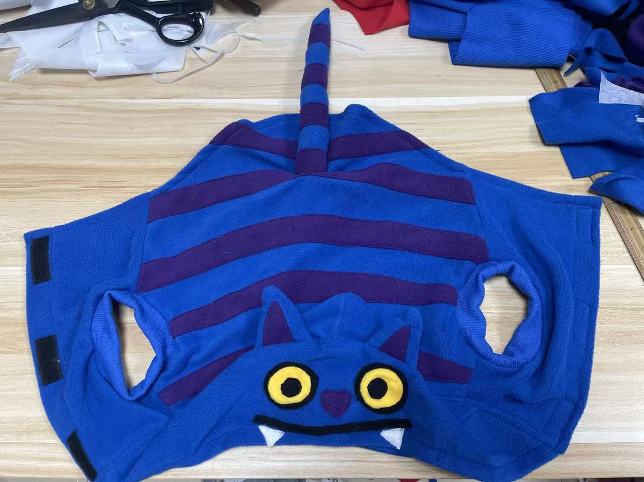 Cheshire Cat Derpy Tiger Pet Costume
