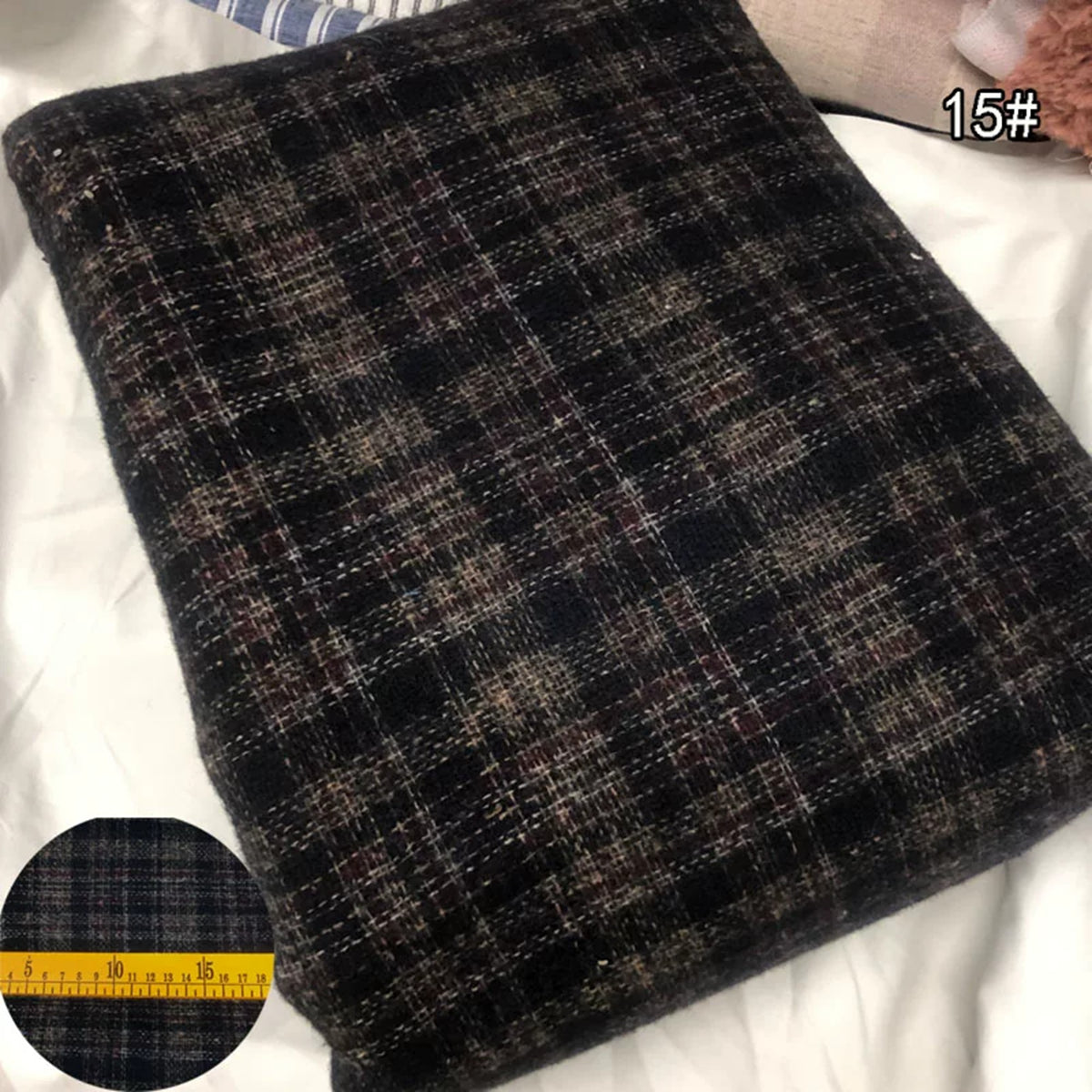 Custom Tweed British Style Suit and Tie with Leash Hook