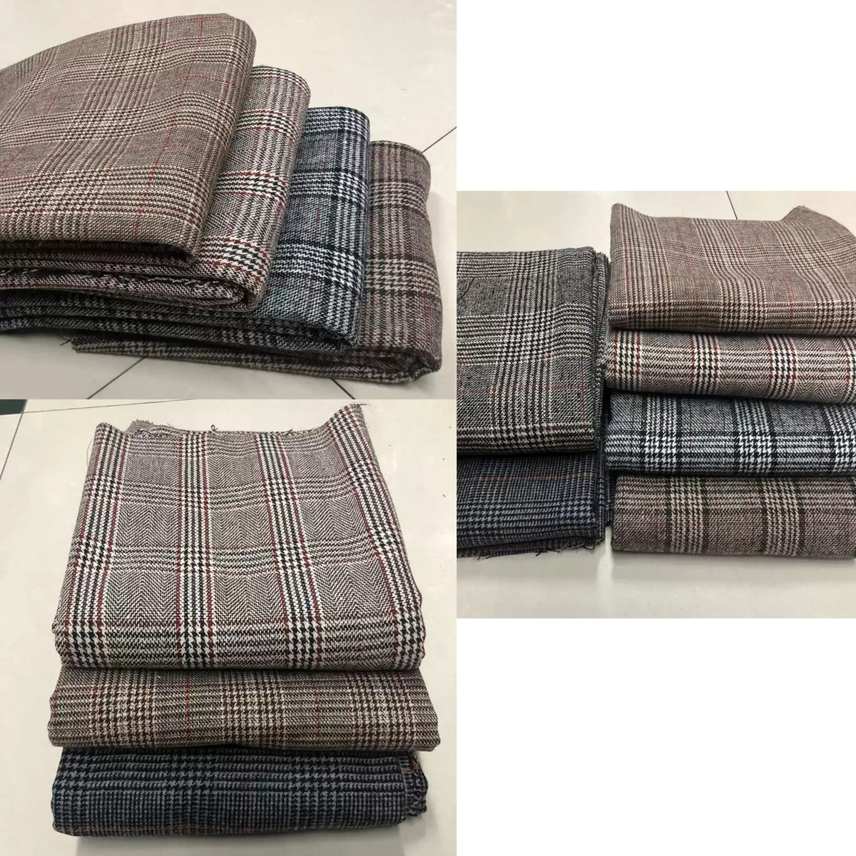 Custom Tweed British Style Suit and Tie with Leash Hook