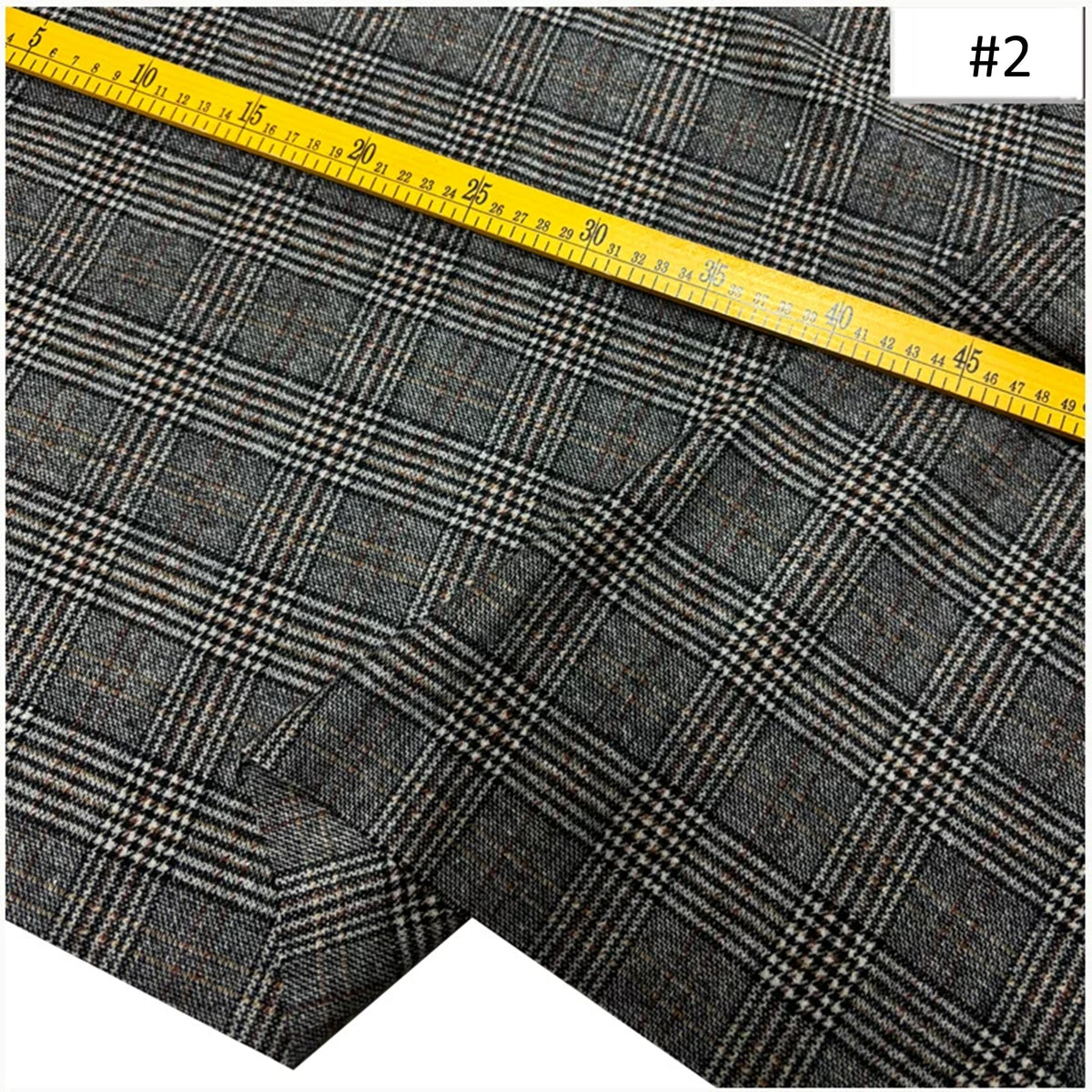 Custom Tweed British Style Suit and Tie with Leash Hook