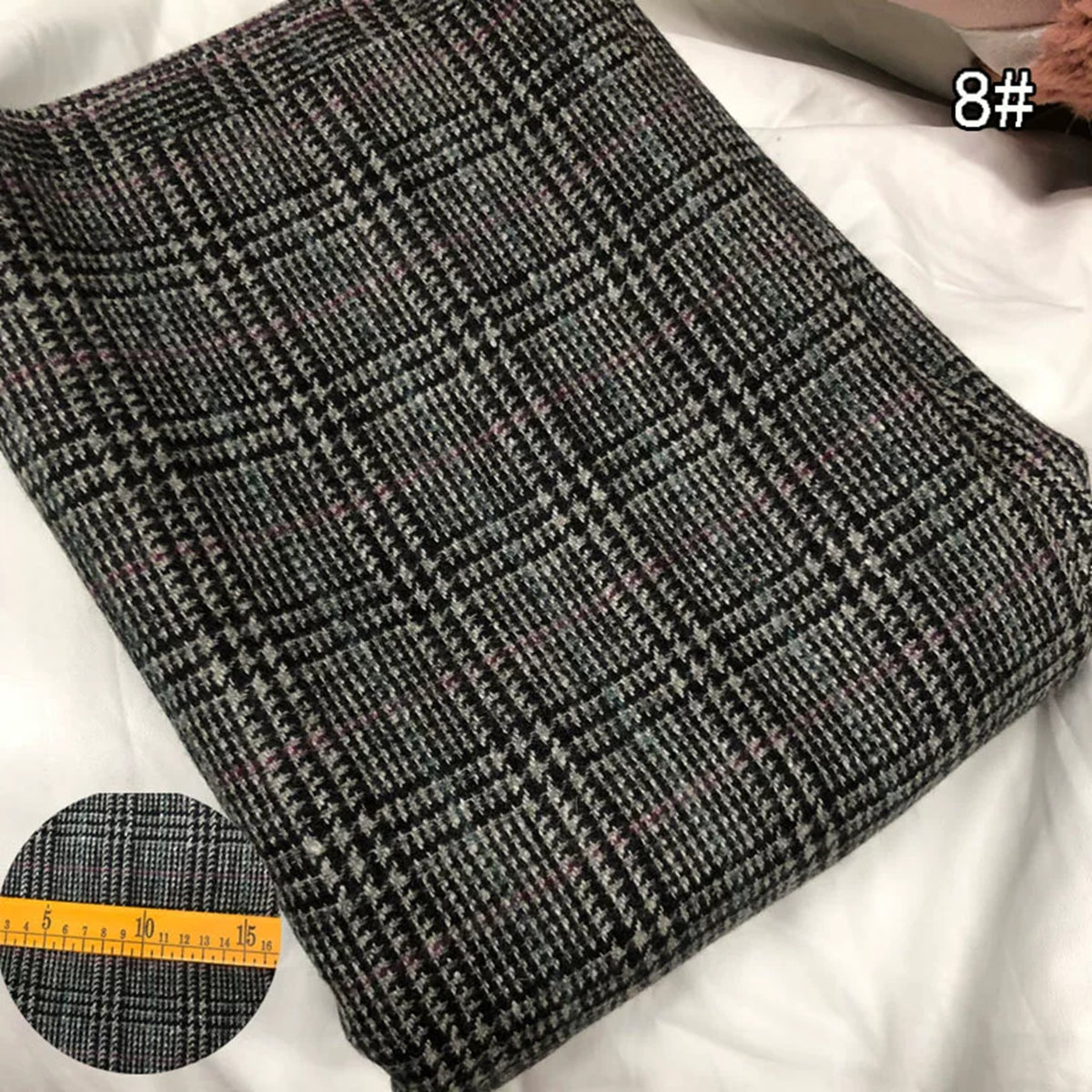Custom Tweed British Style Suit and Tie with Leash Hook