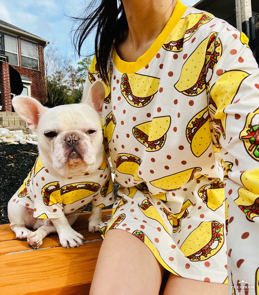 Taco Cindo De Mayo Owner and Pet Matching Set