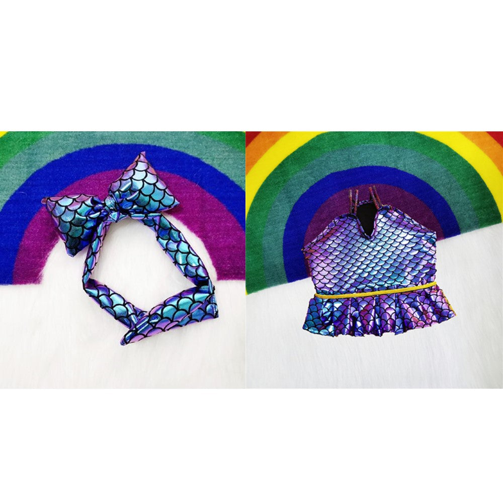 Iridescence Mermaid Pet Costume