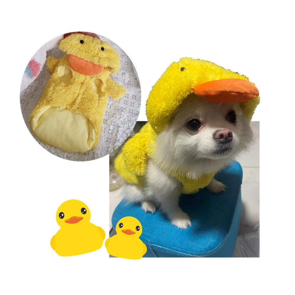 Classic Yellow Duck Costume Hoodie