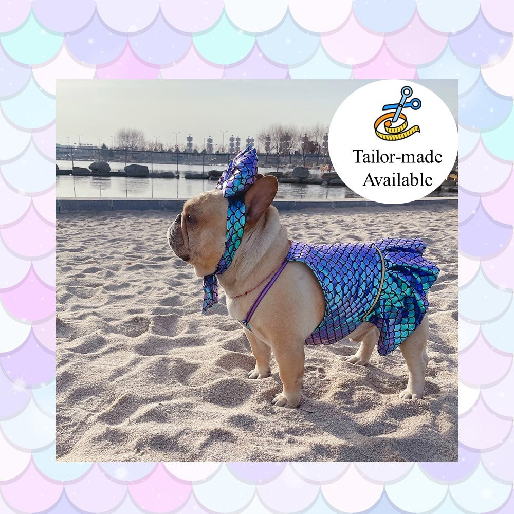 Iridescence Mermaid Pet Costume