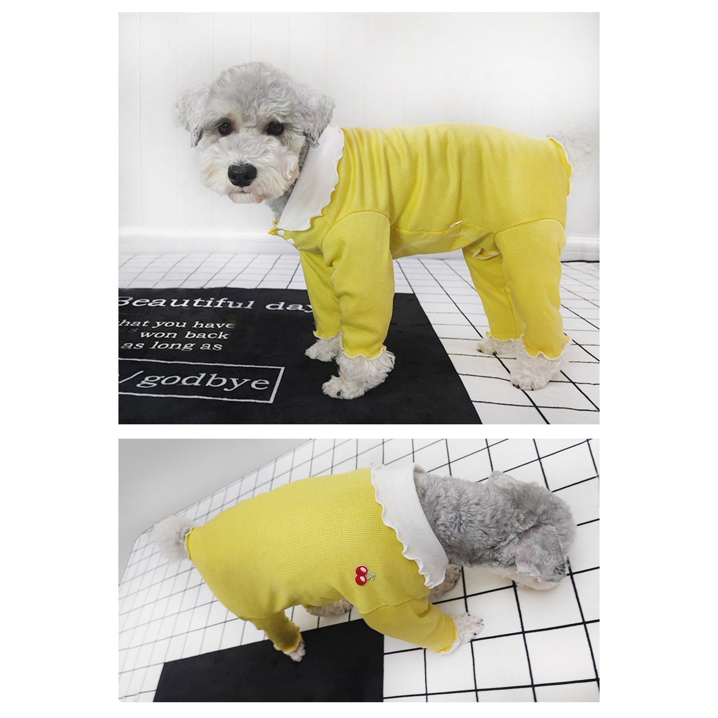 Dog and Cat with Sensitive Skin Shedding Protection Jumpsuit