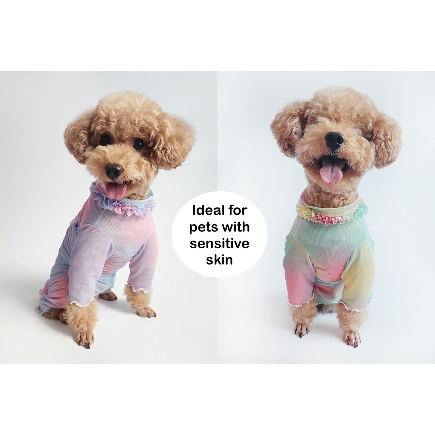 Dog and Cat with Sensitive Skin Sunblock Summer Jumpsuit