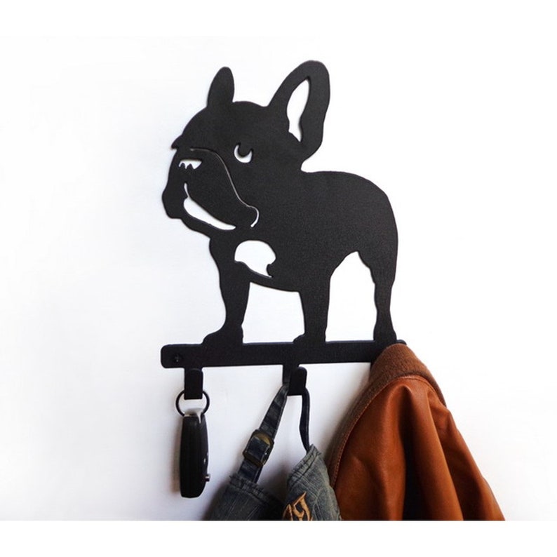 French Bulldog Standing Frenchie Wall Hook