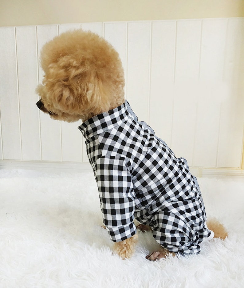 Tailor-Made Recovery Pajamas Surgical jumpsuit for Small to Big Dog up to 100lbs