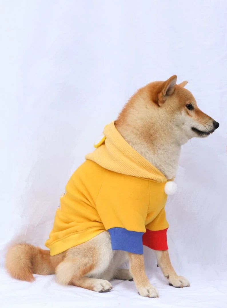 Tailor Made Dog Cat Pet Little Duck Ducking Hoodie with 3D Duck
