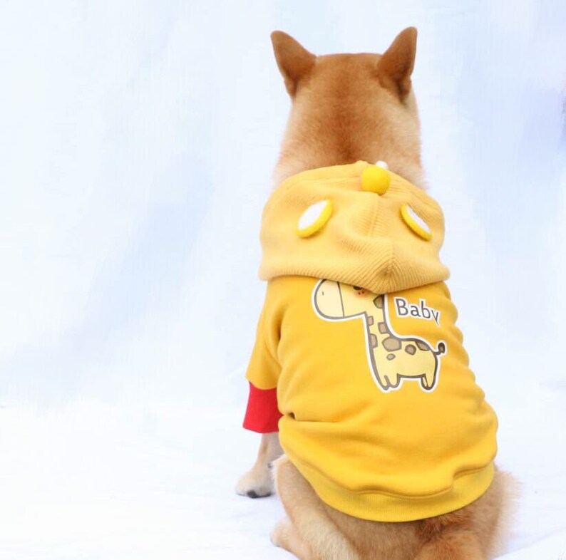 Tailor Made Dog Cat Pet Little Duck Ducking Hoodie with 3D Duck