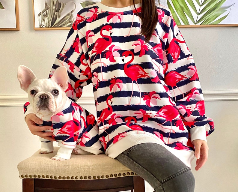 Flamingo Owner and Pet Matching Set