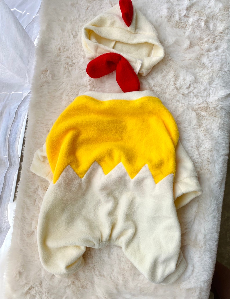 Newly-Hatched Chick Yellow Little Chicken Bodysuit