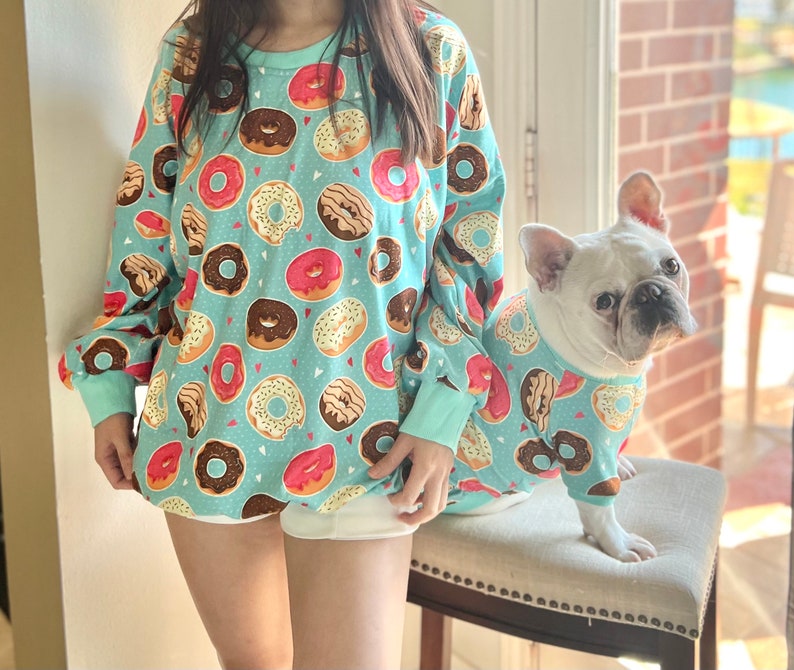 Donut Doughnut Owner and Pet Family Matching